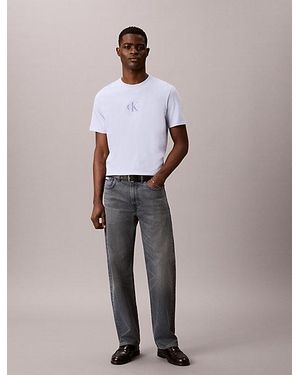 Calvin Klein Jeans Monogram Logo T-Shirt - Multicolour