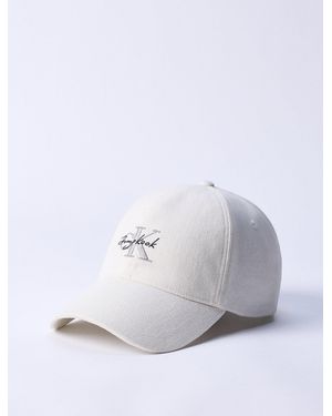 Calvin Klein Jung Kook For Baseball Cap - White