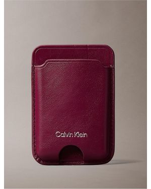 Calvin Klein Phone Card Wallet - Purple
