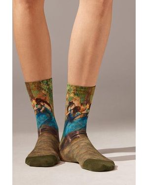 Calzedonia Art Museum Short Socks - Multicolour