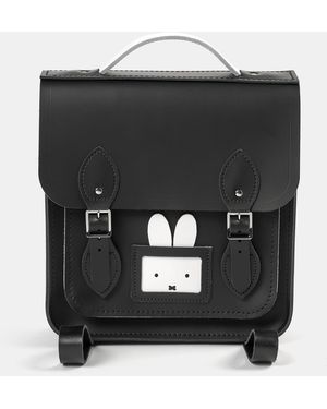 Cambridge Satchel Company The Peekaboo Miffy Small Portrait Backpack - Black