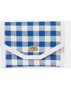 Cambridge Satchel Company The Twist Lock Pouch - Blue