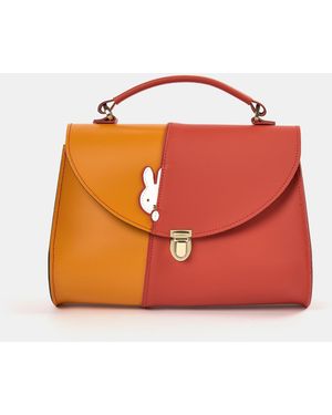 Cambridge Satchel Company The Hiding Miffy Poppy - Orange