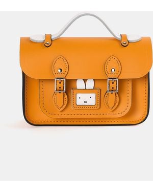 Cambridge Satchel Company The Peekaboo Miffy Mini Satchel - Orange