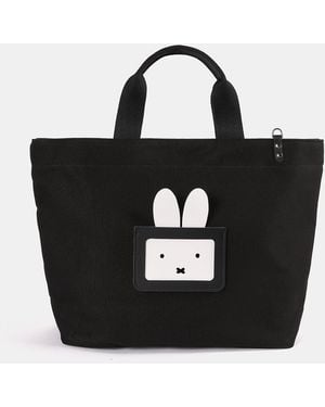 Cambridge Satchel Company The Peekaboo Miffy Cotton Tote - Black