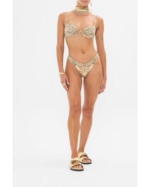 CAMILLA Continuous Wire Moulded Bra The Throne Room - White