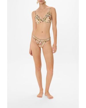 CAMILLA Mini Regular Brief Rose Garden Revolution - White