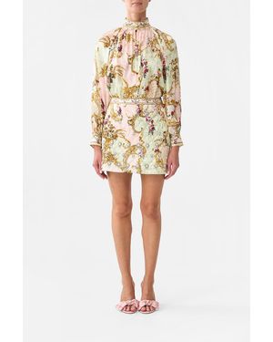 CAMILLA Mini Skirt The Queens Quarters - Pink