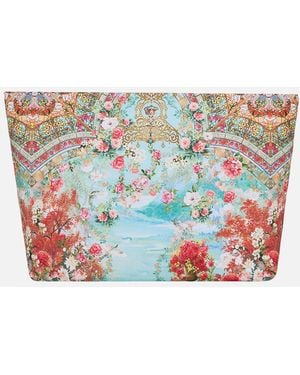 CAMILLA Large Makeup Clutch The Jewellery Museum - White