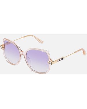 CAMILLA Alexandria Affair Sunglasses Lilac Marble - Pink