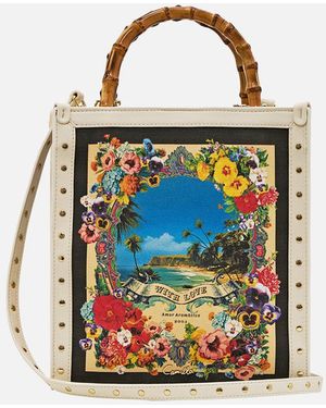 CAMILLA North South Tote Bathing Bombshell - Blue