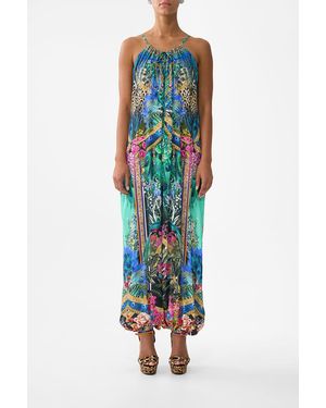CAMILLA Balloon Jumpsuit Animal Alchemy - Blue