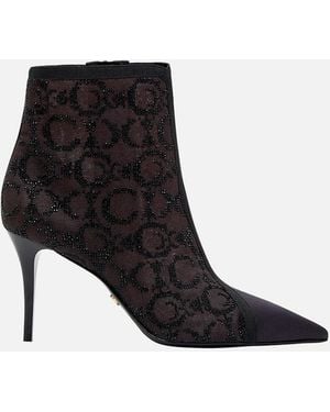 CAMILLA Natalie Heel Mesh Boot Solid - Black