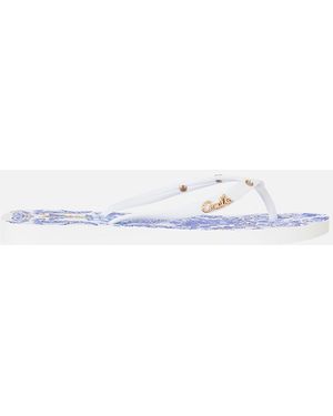 CAMILLA Thongs Ceramic Panoramic - White