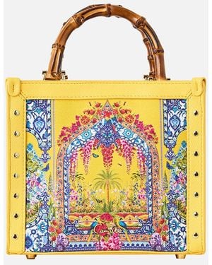 CAMILLA Mini East West Tote Sultanahmet Summer - Blue