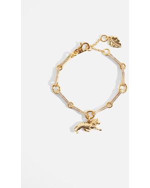 CAMILLA Gilded Realms Leopard Bracelet - Metallic