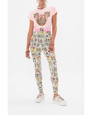 Camilla eBoutique Leggings A Trip Down The Comic Strip - Multicolour