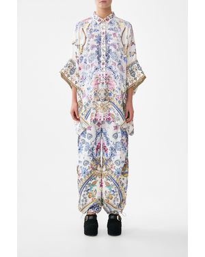 CAMILLA Batwing Shirt All About That Lace - White