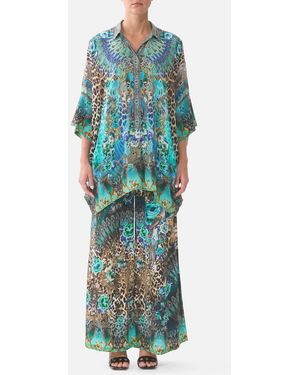 CAMILLA Lounge Pant Flamenco Euphoria - Green
