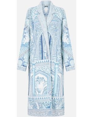 CAMILLA Sweat-Trench Coat The Hum Of The Alhambra - Blue