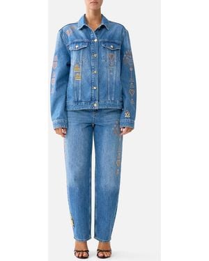 CAMILLA Relaxed Jacket - Blue