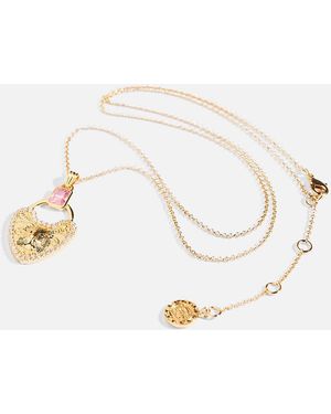 CAMILLA Lockets Loaded Pendant Necklace - Metallic