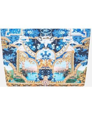 CAMILLA Large Makeup Clutch Sweet Sacré Bleu - Blue