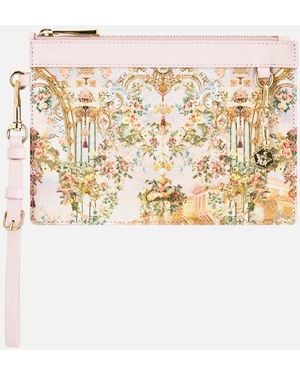 CAMILLA Clutch With Wristlet Twilight - Natural
