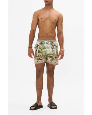 CAMILLA Mid Length Boardshort Views Of The Valley - Multicolour