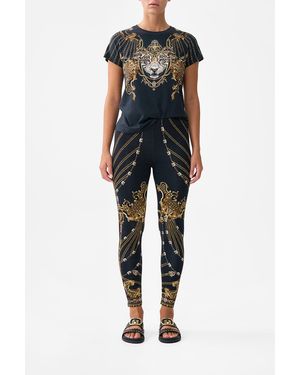 CAMILLA Leggings Baroque Around The Clock - Blue