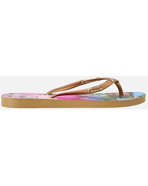 CAMILLA Thongs Turkish Delight - White