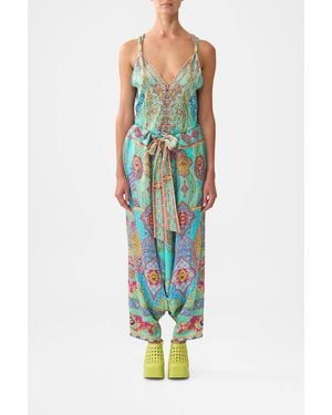 CAMILLA Harem Trousers The Concubines Corridor - Green