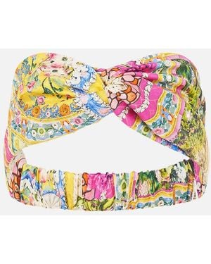 CAMILLA Woven Twist Headband Navàs Nouveau - Multicolour