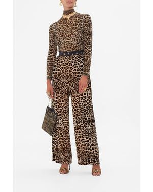 CAMILLA Jersey Turtleneck Soul Of A Star Gazer - Natural