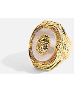CAMILLA Queen Of Charms Jaggi Head Ring - Metallic