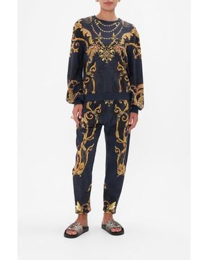 CAMILLA Blouson Sleeve Sweater Moonlight Melodies - Black