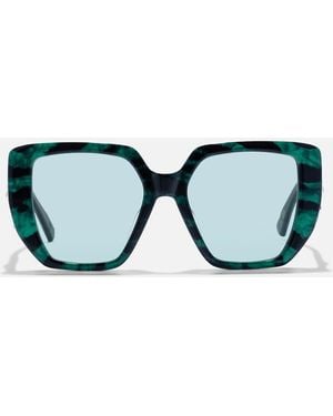 CAMILLA The Penthouse Sunglasses Emerald Tiger - Blue