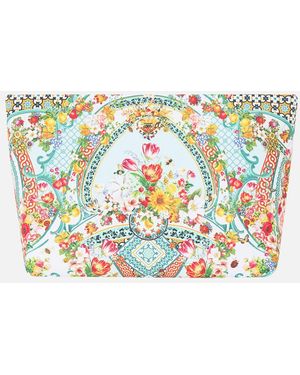 CAMILLA Large Makeup Clutch Magic Of The Mercado - Multicolour