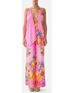 CAMILLA Lounge Pant Illustration Nation - Pink