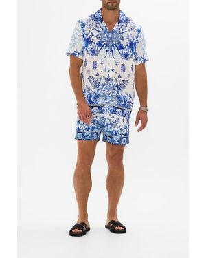 Camilla eBoutique Mid Length Boardshort Immortal Ink - Blue