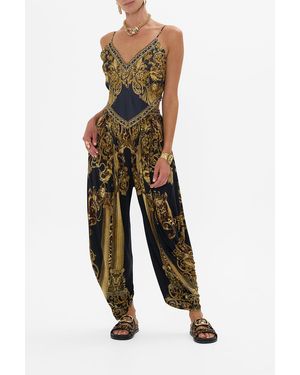 Camilla eBoutique Split Hem Jersey Pant Era Of Empires - Multicolour