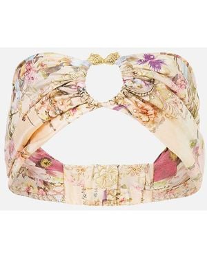 CAMILLA Ring Headband Adorned - White