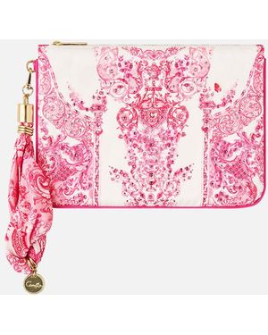 CAMILLA Scarf Clutch Livin La Vida Rosa - Pink