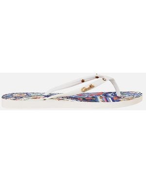 CAMILLA Thongs Tiles Darls - White
