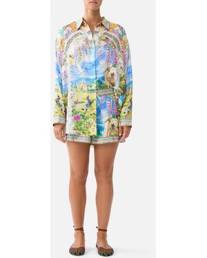 CAMILLA Boxer Short Navàs Nouveau - Blue