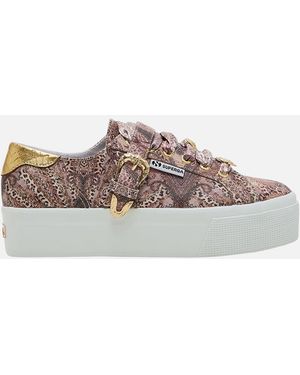 CAMILLA Camilla X Superga 2790 Printed Trainer The Throne Room - Multicolour