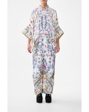 CAMILLA Parachute Pant All About That Lace - White