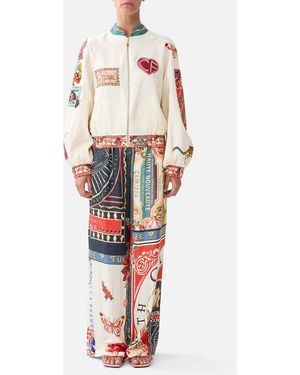 CAMILLA Bomber Jacket With Cuff High Class Hookah - Red