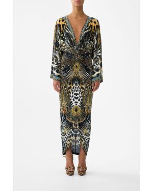 slim fit dress slacks Moroccan Mint Folklore Dress
