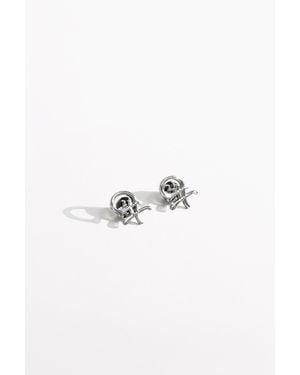 CAMILLA Fierce Folklore Stud Earrings - Metallic